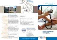 Informationsflyer - Ameos