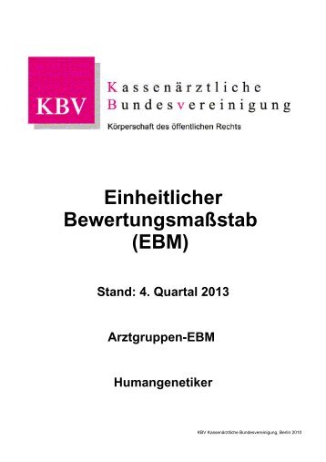 1 MB - Kassenärztliche Bundesvereinigung