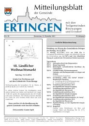 Ausgabe 50 vom 12.12.2013 - Ertingen