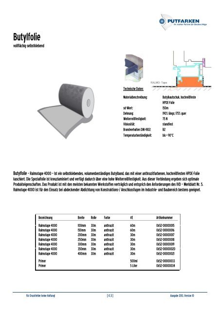 Montagekatalog 2013 [Qualität montieren.]