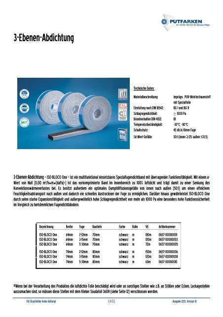 Montagekatalog 2013 [Qualität montieren.]