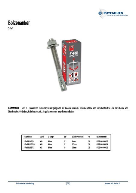 Montagekatalog 2013 [Qualität montieren.]