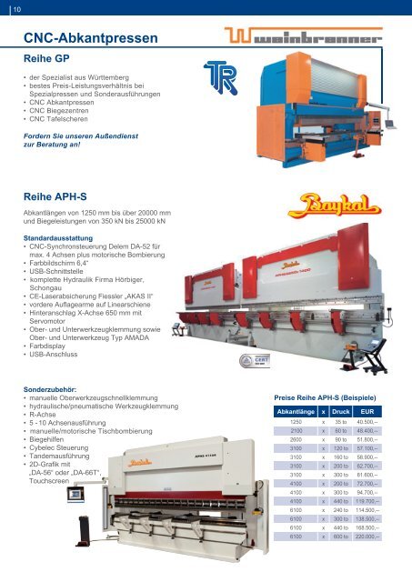 Modelle - Tusch & Richter GmbH & Co. KG