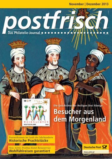 November | Dezember 2013 - Deutsche Post - Philatelie