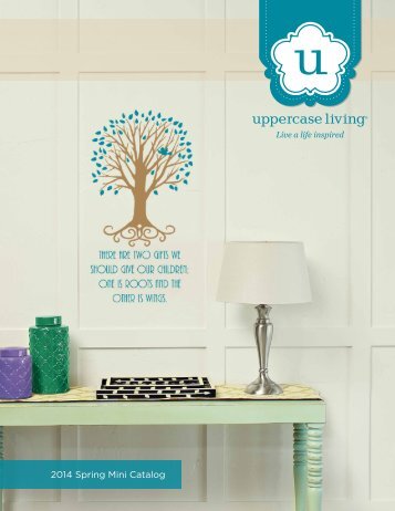 2014 Uppercase Living Spring Mini Catalog