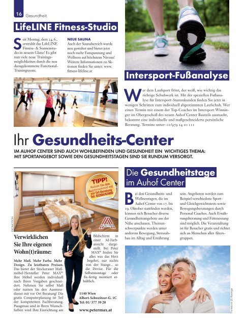 HEISSE TRENDS - Auhofcenter