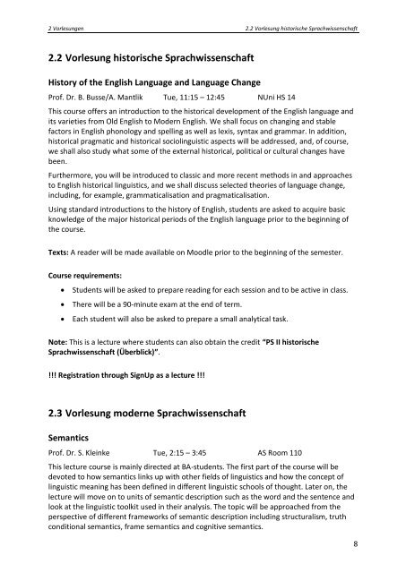 Anglistisches Seminar - Universität Heidelberg - Ruprecht-Karls ...