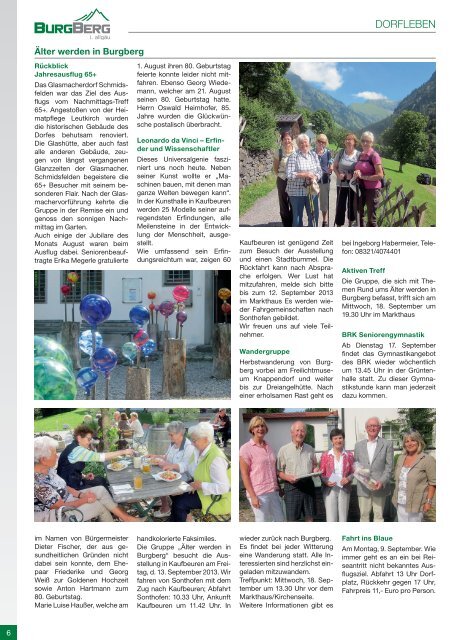 Burgberger Mitteilungsblatt Nr. 17/2013