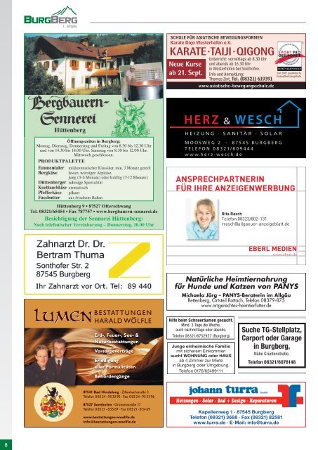 Burgberger Mitteilungsblatt Nr. 17/2013