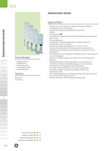 Produktkatalog - G E Power Controls