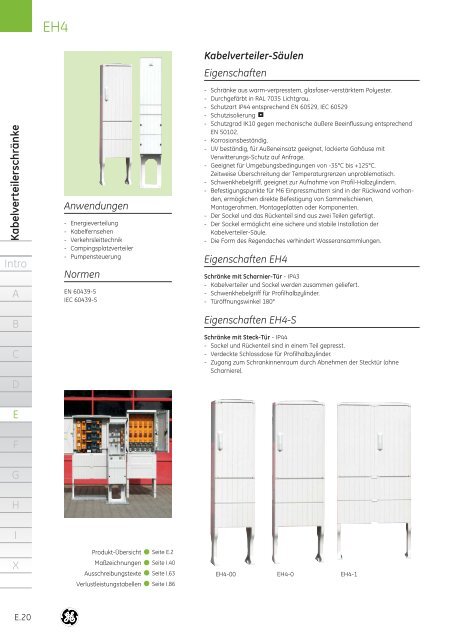 Produktkatalog - G E Power Controls