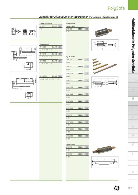 Produktkatalog - G E Power Controls