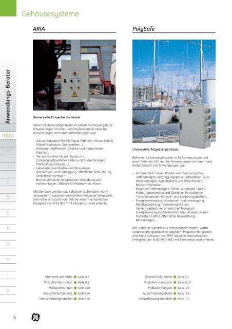 Produktkatalog - G E Power Controls