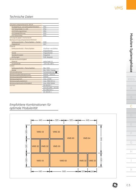 Produktkatalog - G E Power Controls