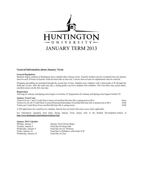 Huntington College - Huntington University