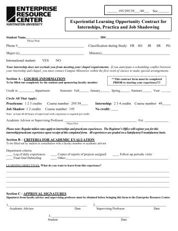 Internship Form (pdf)