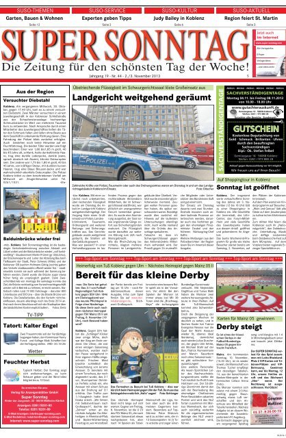 KW 44 | 03.11.2013 - Der Lokalanzeiger