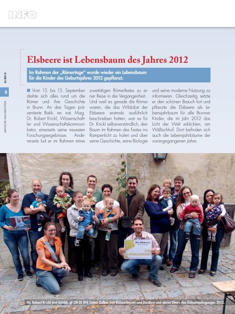 Gemeindezeitung 8/2013 - Brunn am Gebirge