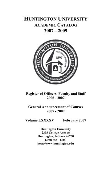 Download full PDF - Huntington University