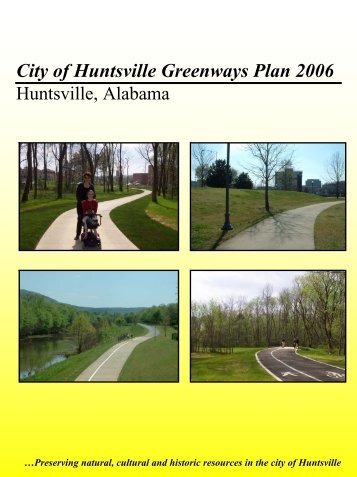 City of Huntsville Greenways Plan 2006