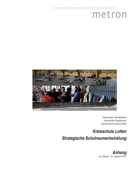 Kreisschule Lotten Strategische ... - Hunzenschwil