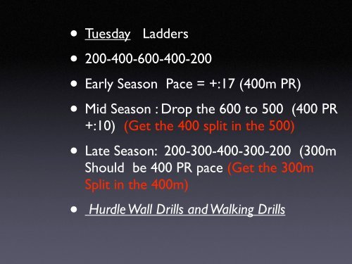 Identifying and Training 300m Hurdle Athletes - HurdleCentral.com