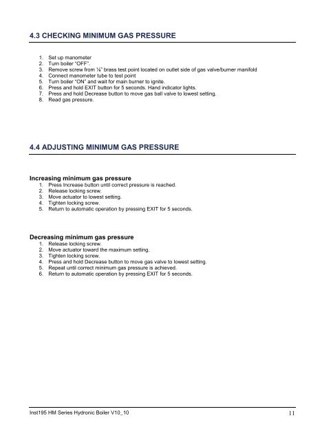 HM Series Hydronic Boiler.pdf - Hurlcon Heating