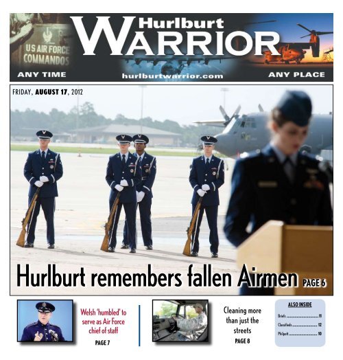 Hurlburt remembers fallen airmen Page 6 - Hurlburt Warrior
