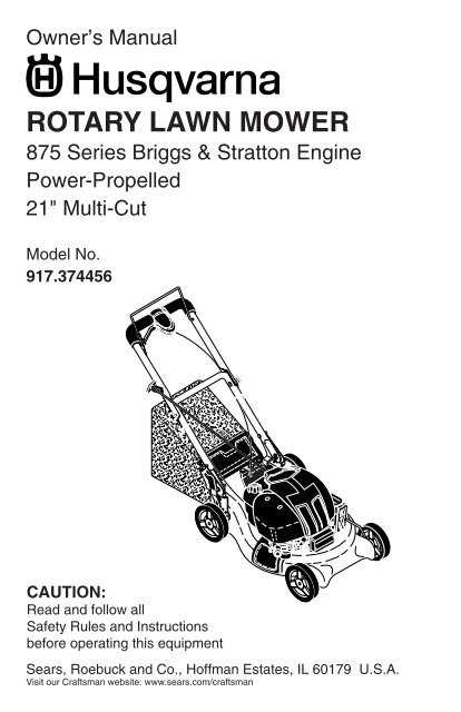 Sears roebuck 2024 lawn mower parts