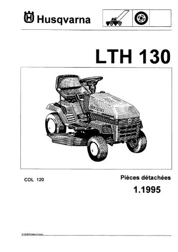 IPL, LTH130, Hydro-Gear, 0310-0500, 1995-01, France ... - Husqvarna