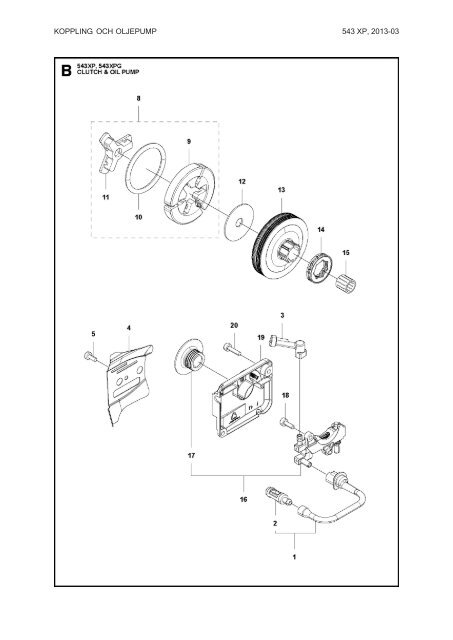 IPL, 543 XP, 2013-03, Chain Saw - Husqvarna