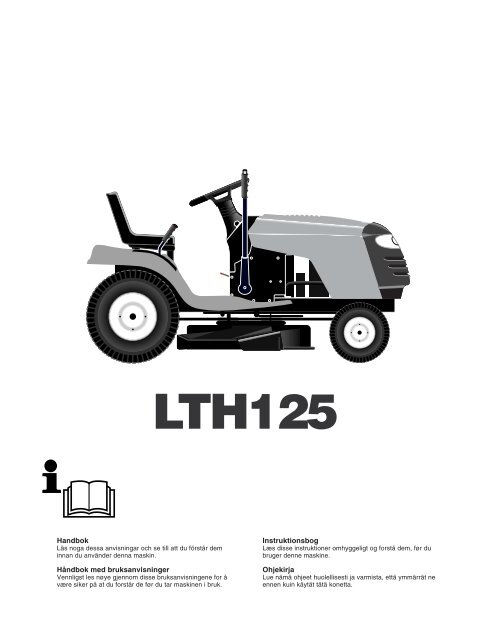 OM, LTH125, HELTH125C, 2002-01, SE, DK, NO, FI - Husqvarna