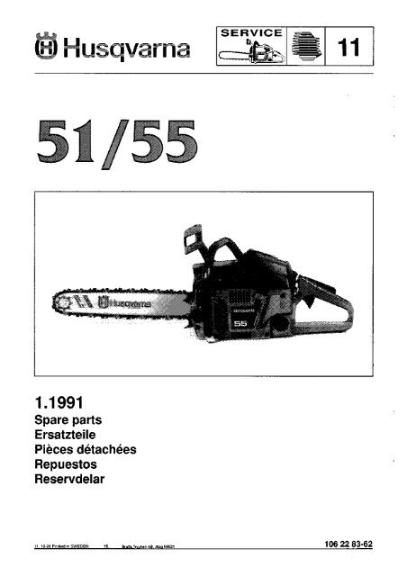 IPL, 51, 55, 1991-10, Chain Saw - Husqvarna