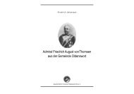 Admiral Friedrich August von Thomsen aus der Gemeinde Oldenswort