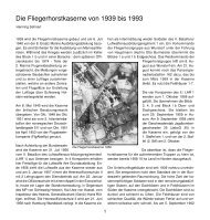 Die Fliegerhorstkaserne von 1939 bis 1993 - Husum-Stadtgeschichte