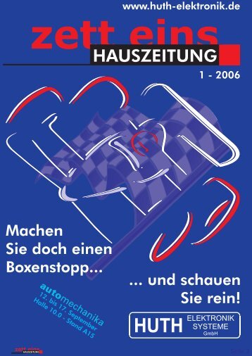 Ausgabe 01/2006 - HUTH ELEKTRONIK SYSTEME GmbH