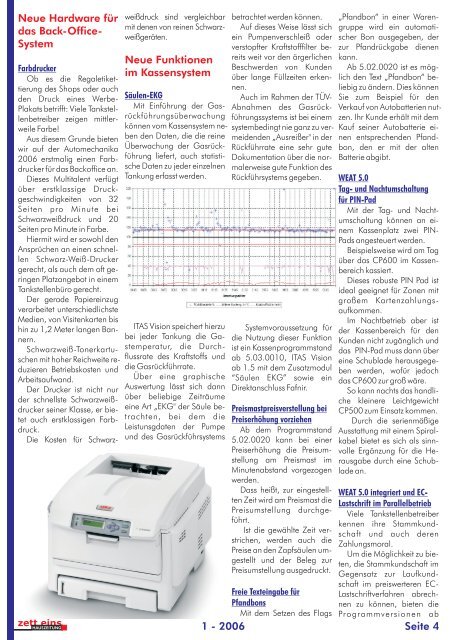 Ausgabe 01/2006 - HUTH ELEKTRONIK SYSTEME GmbH