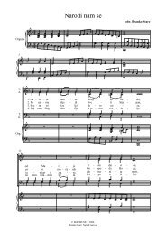 Narodi nam se (SATB-Org.)