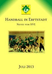 Newsletter 07/2013 - HV Erftstadt