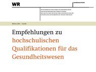 Download [ PDF-Dokument | 51 Seiten | 150 KB ] - Wissenschaftsrat