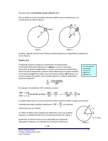 MCU - contenido - Ejercicios de fÃ­sica y matemÃ¡tica