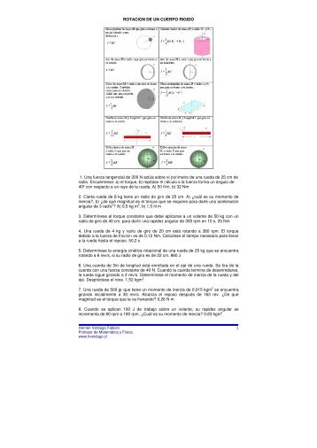 www.hverdugo.cl Â© - Ejercicios de fÃ­sica y matemÃ¡tica