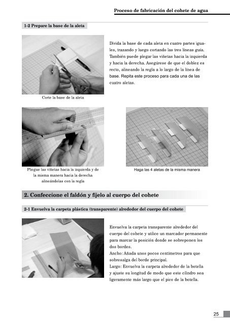 Cohetes de Agua - Manual del Educador