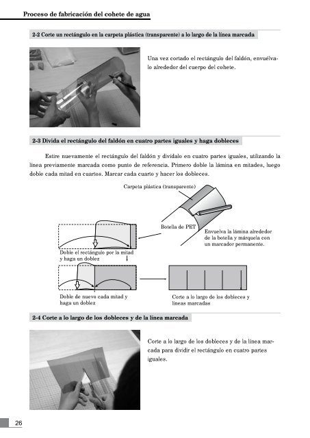 Cohetes de Agua - Manual del Educador