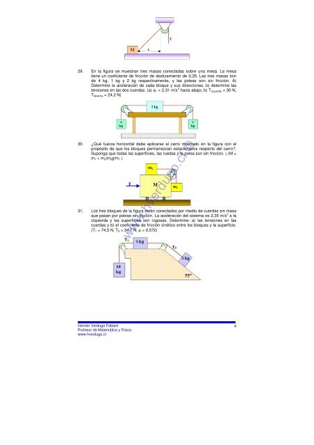 Fuerza - Ejercicios de fÃ­sica y matemÃ¡tica