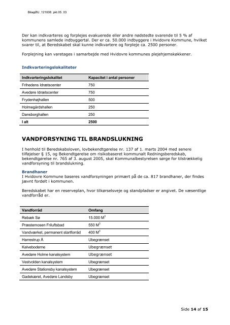 Dimensionering af redningsberedskabet i Albertslund, BrÃ¸ndby ...