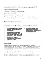 Uanmeldt tilsyn 2011 Krogstenshave.PDF - Hvidovre Kommune