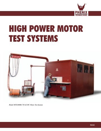 50102 High Power Motor Test Systems - afra nojan