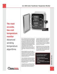 111-300 Series Transformer Temperature Monitor