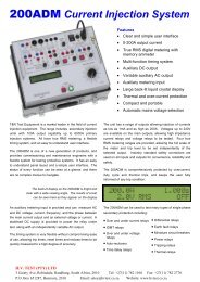 200ADM Data sheet rev 10 under mod.pub - HVTEST South Africa